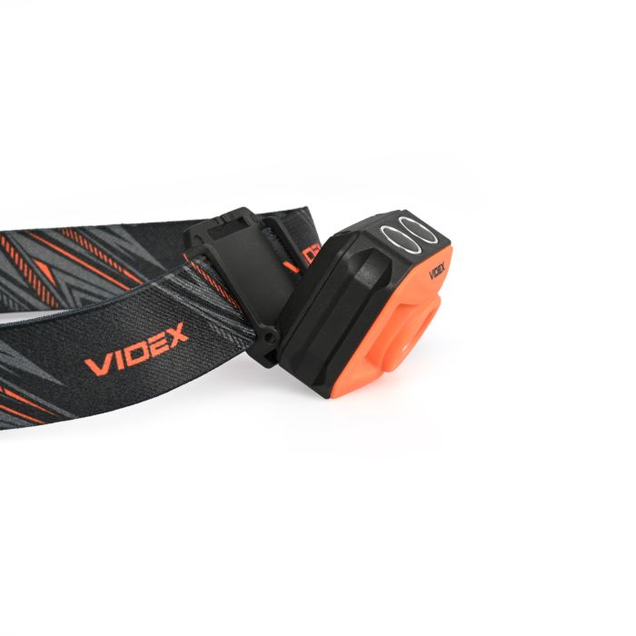 Налобний ліхтар акумуляторний VIDEX VLF-H085 400Lm USB-C вологозахищений IP65