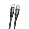 Кабель HOCO X50 Type-C+Type-C (2m) 100W швидке заряджання