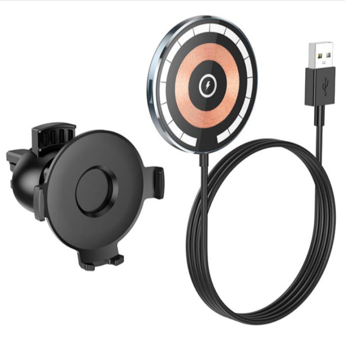 Автотримач  Hoco CW42 з бездротовою зарядкою