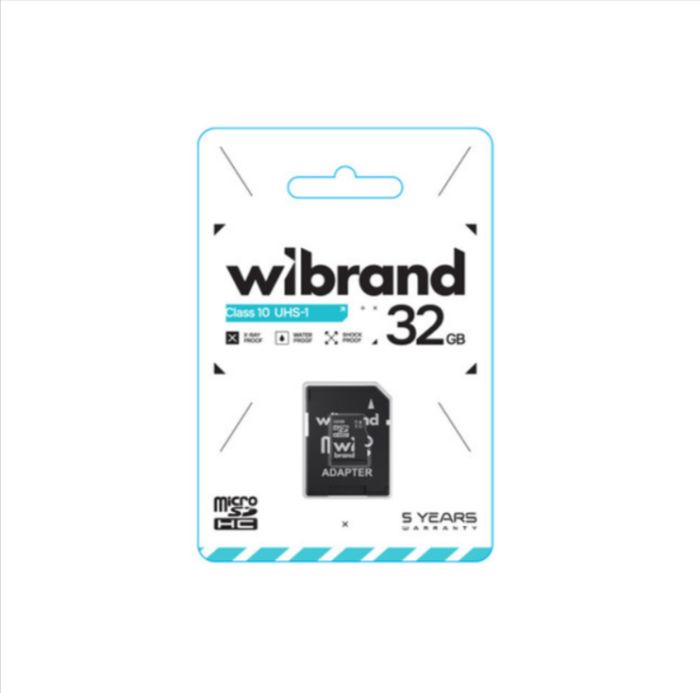Карта пам'яті  32GB Wibrand microSDXC (UHS-1) class 10