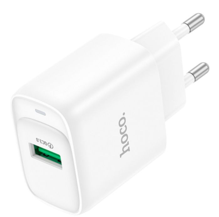 Мережевий зарядний пристрій Hoco C140A USB 18W/3A QC3.0