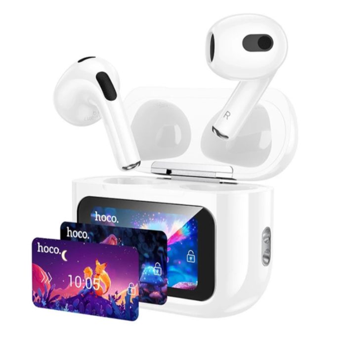 Навушники бездротові з LED-сенсорним екраном HOCO EW81 Elegant true