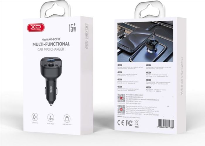 FM-трансмітер модулятор XO BCC18  Smart 15W