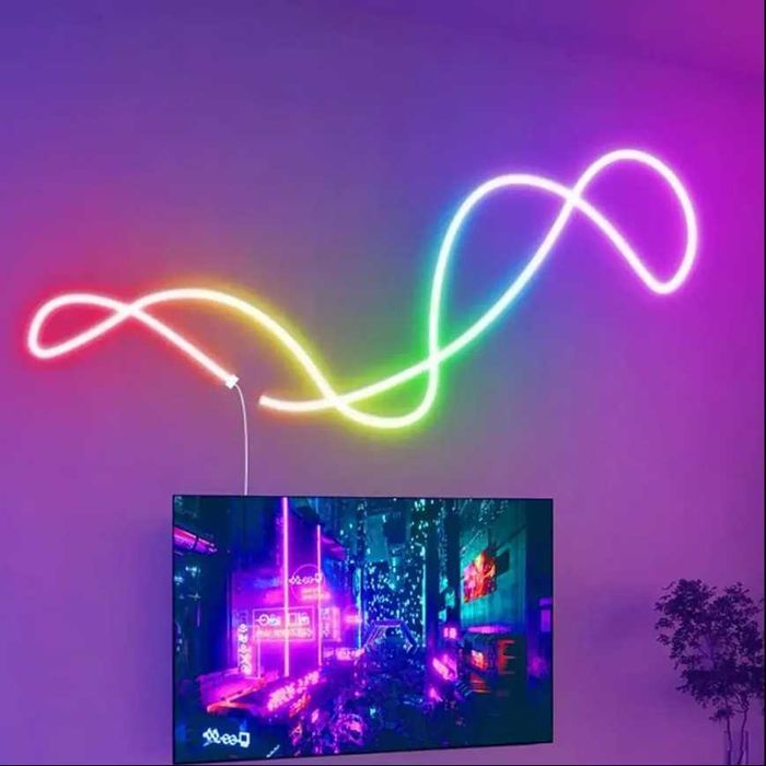 Неонова стрічка 5м, LED NEON  силіконова LED стрічка