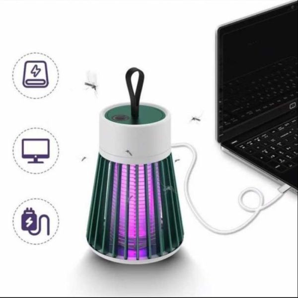 Mosquito Killer YG-002: Акумуляторний USB-Знищувач Комах 2-в-1 (UV + Нічник)