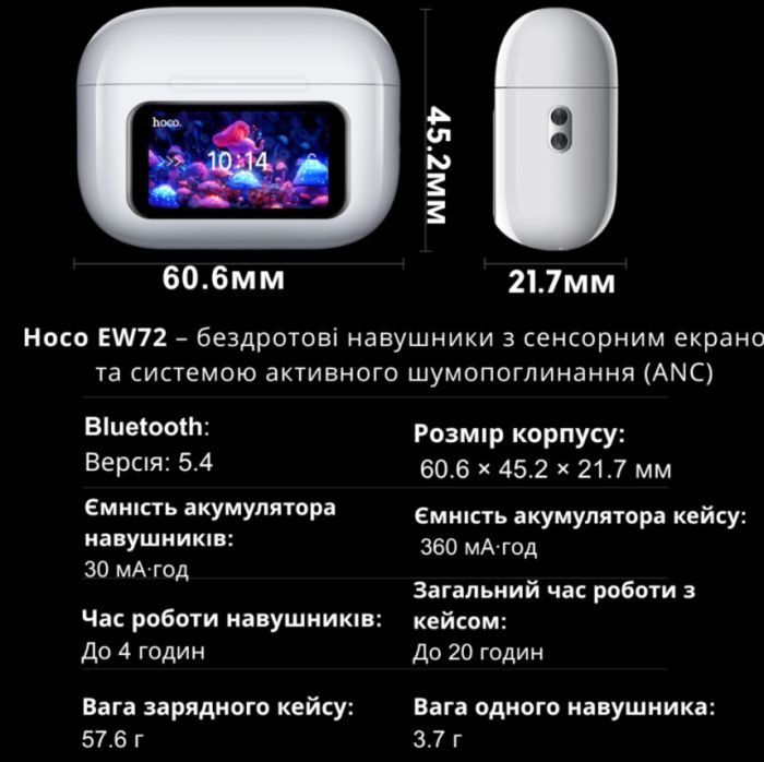 Навушники AirPods Hoco EW72