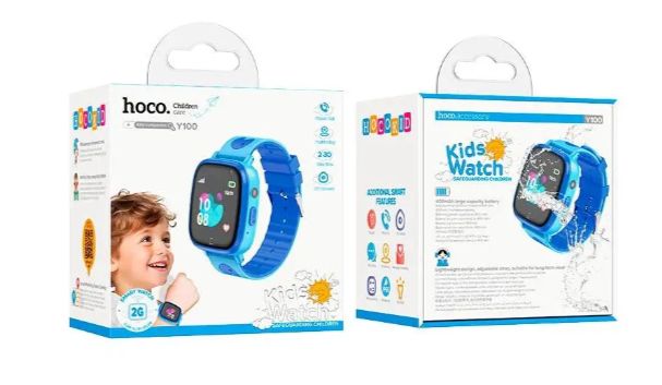 Дитячий смарт-годинник HOCO Y100 Call з функцією дзвінків