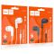 Навушники HOCO M121 Bright universal earphones with microphone