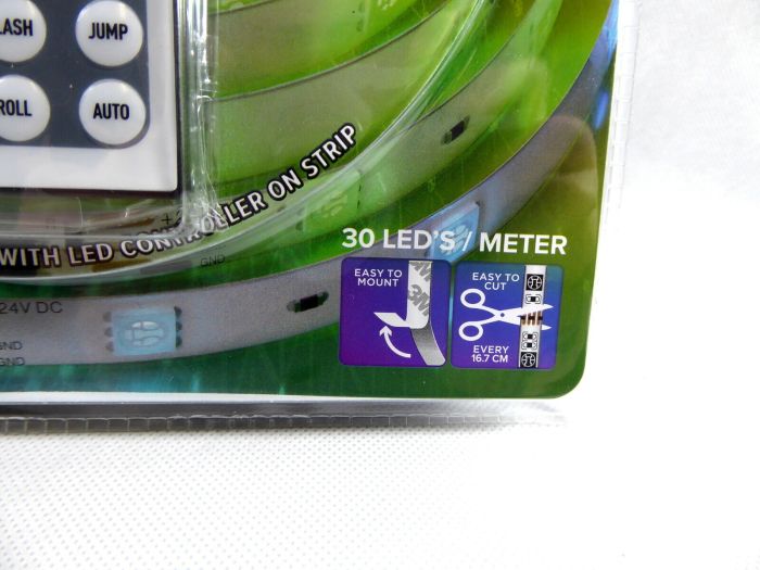 Світлодіодна LED стрічка з пультом Digital RGB 24V (5m)