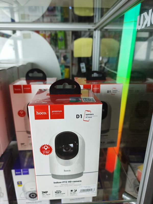 Розумна Wi-Fi камера HOCO D1 3MP (2K) Smart Life Indoor PTZ