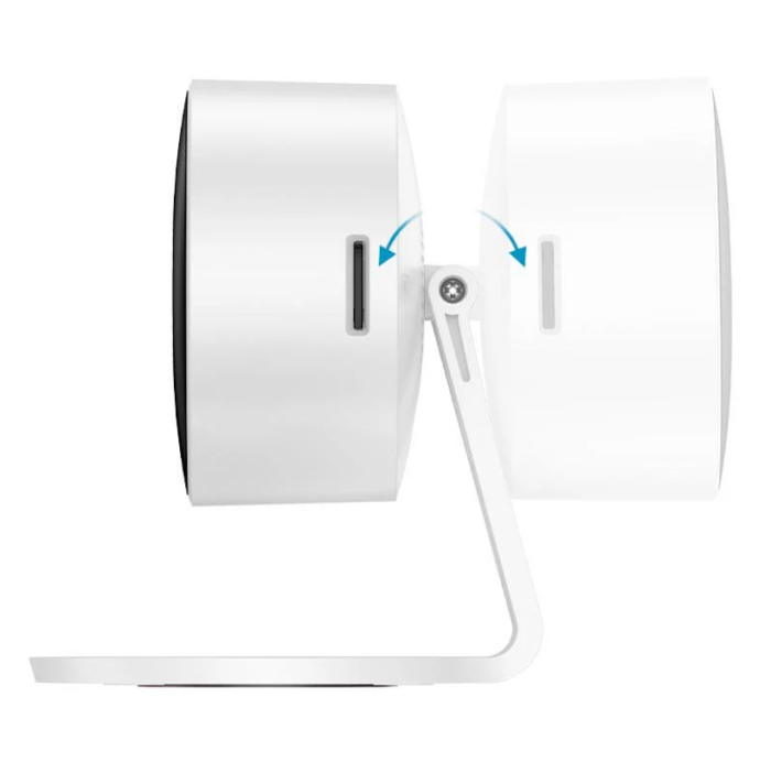Розумна Wi-Fi камера HOCO D7 4MP (2K) Smart Life IP67 White