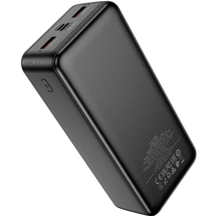 Павербанк HOCO J136B 30000 mAh QC3.0+PD 22.5W чорний