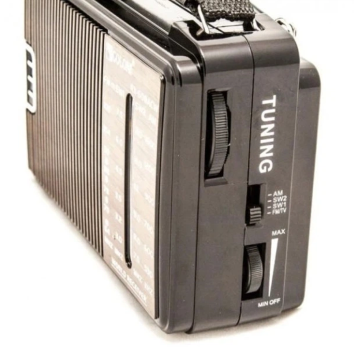 Радіоприймач GOLON RX-608AC — Всехвильовий (FM/TV/AM/SW) з живленням 220V та від батарейок