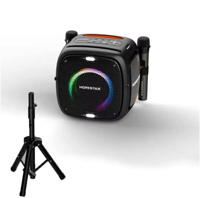 Стійка-тринога Hopestar для акустичних колонок (110 см) — Чорна