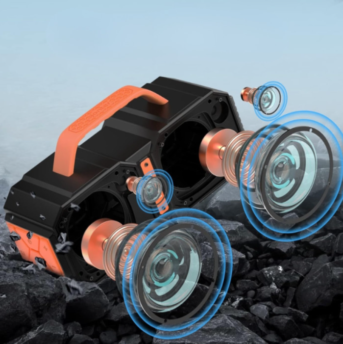 Колонка Bugani Shock BS21007 60W (чорна)