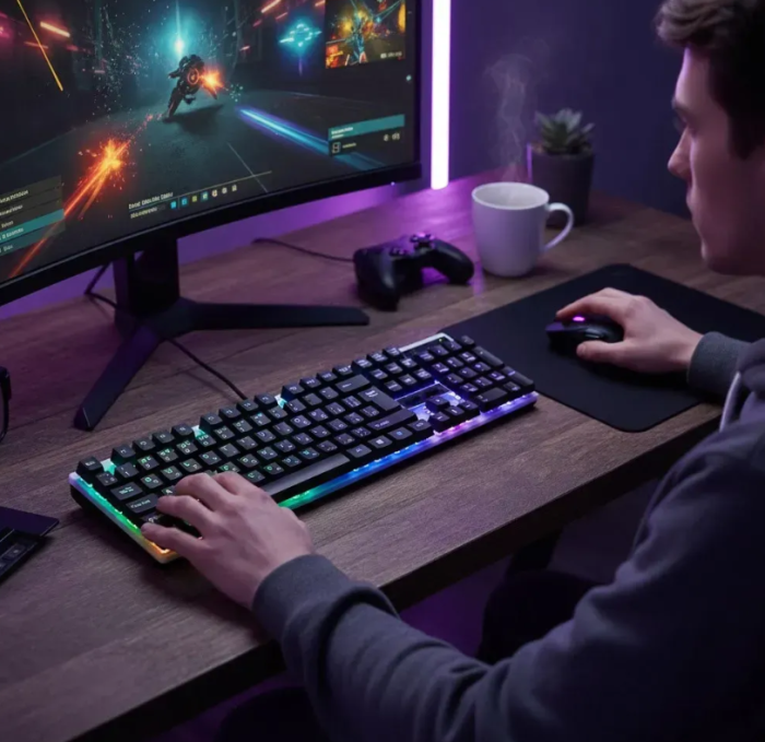 Клавіатура ігрова XSTRIKE XS-1080 RGB