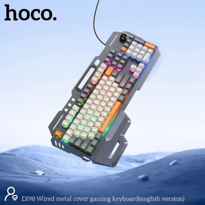 Клавіатура ігрова Hoco DI98 RGB дротова USB