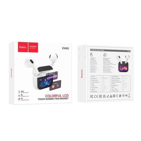 Бездротові Bluetooth навушники Hoco EW82 Sparkle із сенсорним дисплеєм