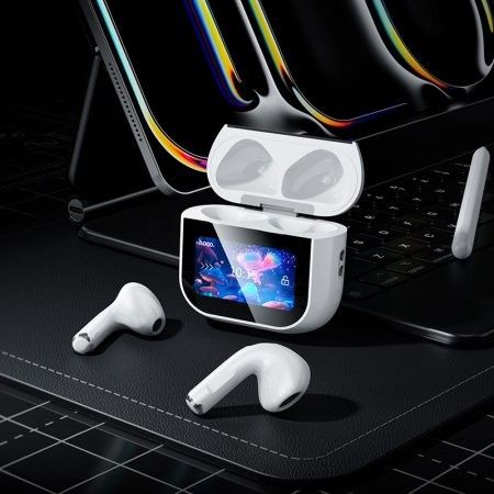 Бездротові Bluetooth навушники Hoco EW82 Sparkle із сенсорним дисплеєм