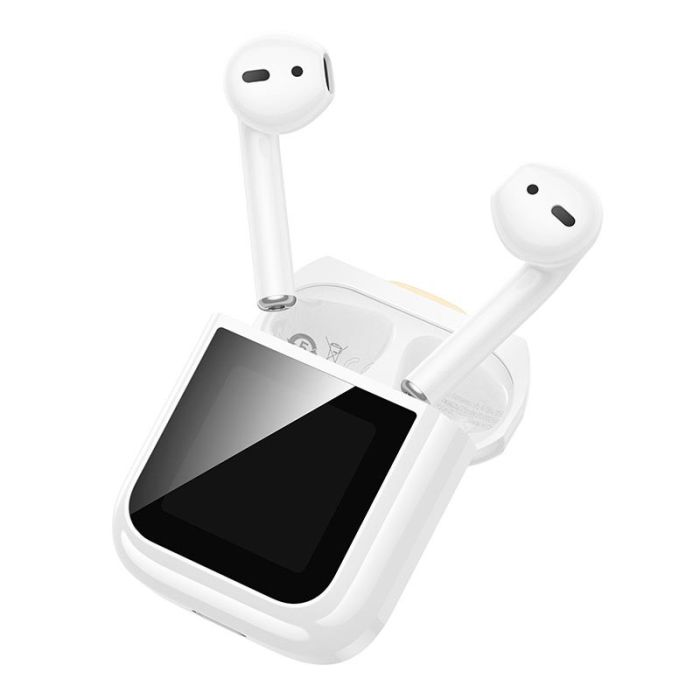 Бездротові Bluetooth навушники Hoco EW86 із сенсорним дисплеєм