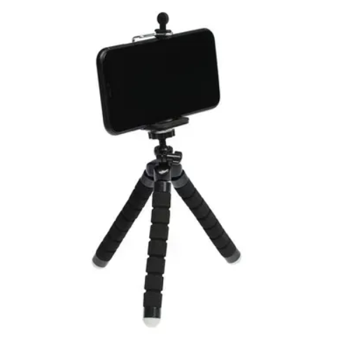 Гнучкий штатив тримач тринога восьминіг для телефона трипод штатив павук для смартфона, відеокамери, фотоапарата