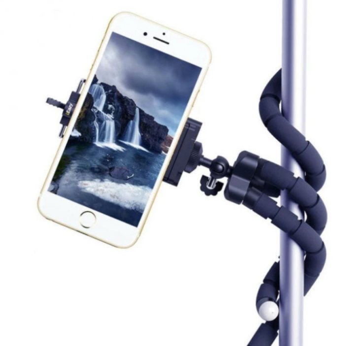 Гнучкий штатив тримач тринога восьминіг для телефона трипод штатив павук для смартфона, відеокамери, фотоапарата