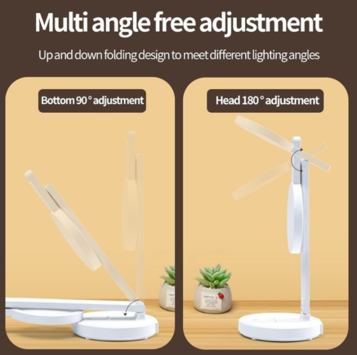 Bailong BL-3201: Акумуляторна LED-Лампа-Трансформер 360° Настільна лампа Bailong BL-3201