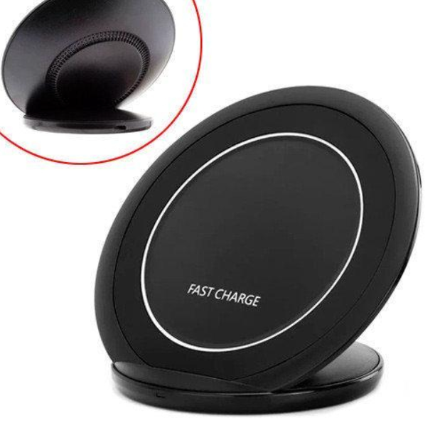 Бездротовий зарядний пристрій Fast Charge 5394 QI-передавач 5V 2A Чорний