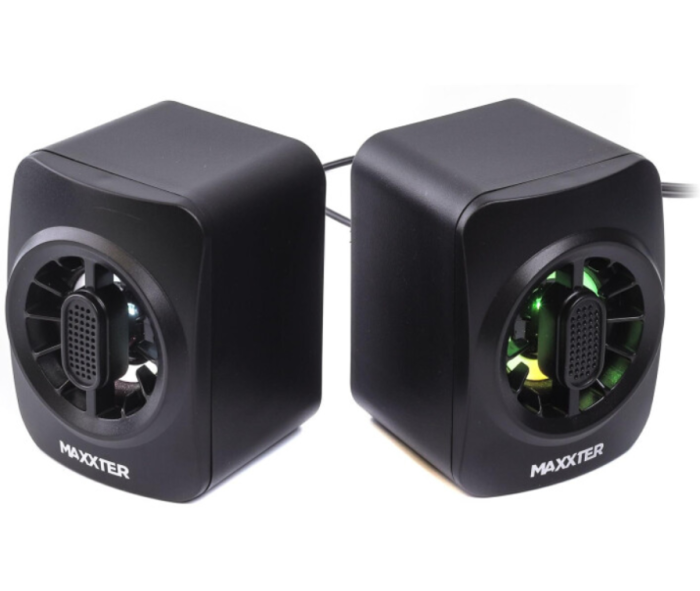 Акустична система Maxxter RGB CSP-U005  2.0 з RGB підсвічуванням