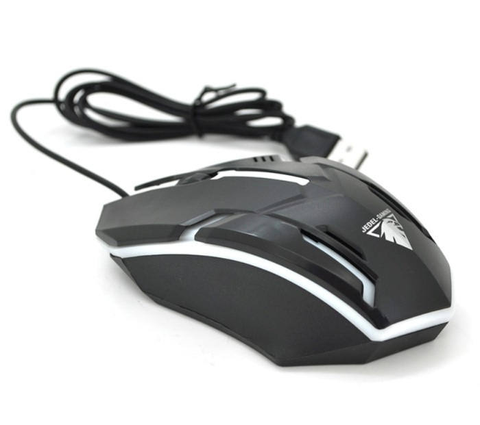 Мишка ігрова  JEDEL M66 1500DPI з RGB підсвічуванням