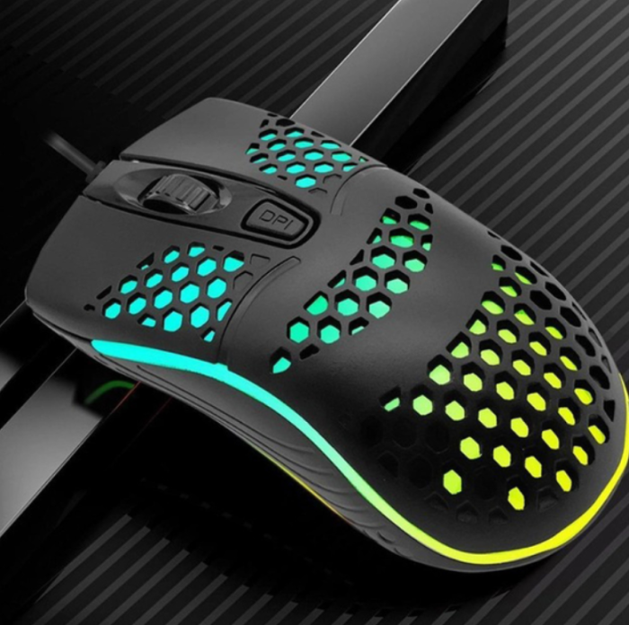 Мишка ігрова JEDEL CP77 з RGB підсвічуванням