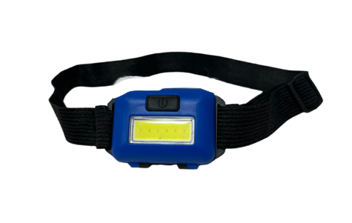 Ліхтар налобний GOLD GP-189 3 режими на батарейках 3ААА