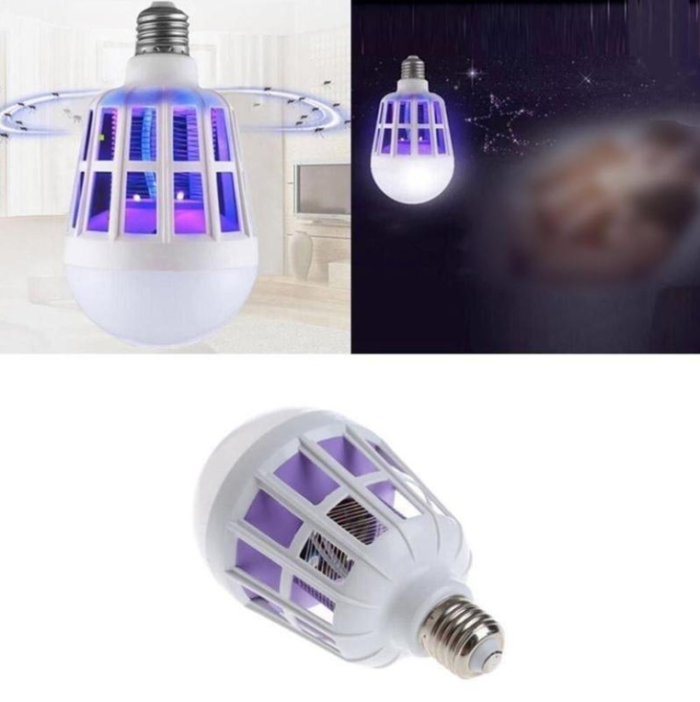 LED-Лампочка-Знищувач Комах 2-в-1 (15 Вт)