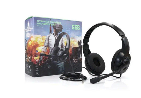 Навушники накладні провідні ігрові з мікрофоном GE8