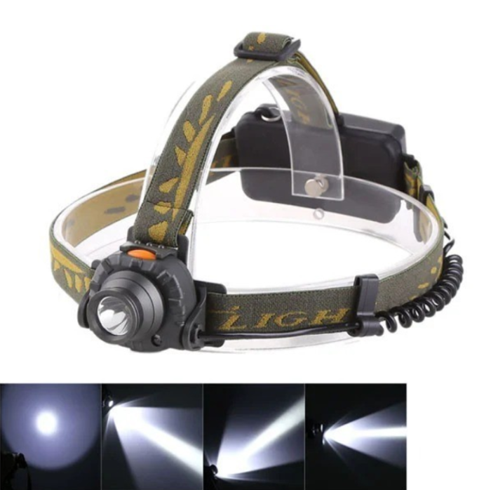 Акумуляторний ліхтар налобний Headlamp DX-1505A з датчиком руху
