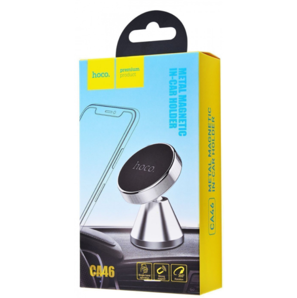 Автотримач магнітний для смартфона Hoco CA46 Metal Magnetic Dashboard