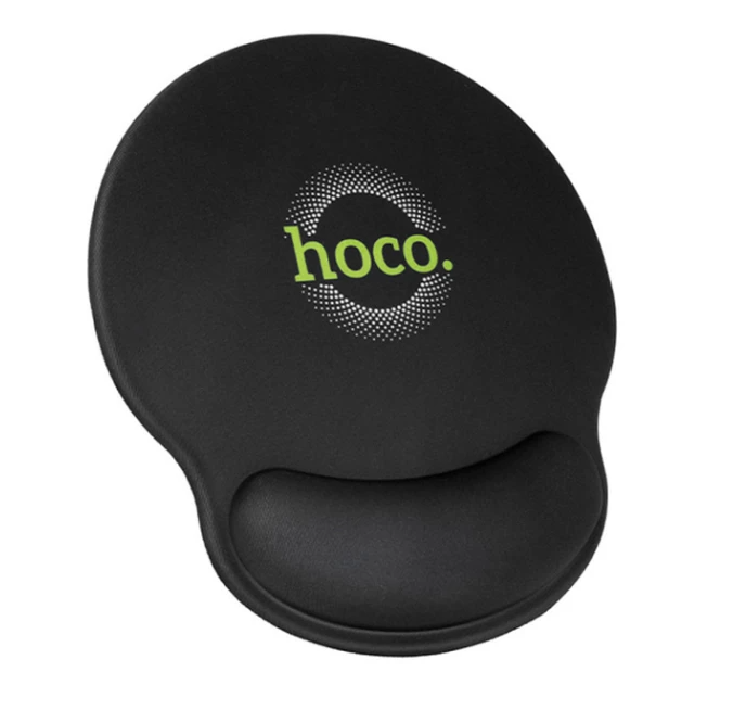 Килимок для мишки Hoco GM30 з підтримкою зап'ястя 23x21.5см прошитий