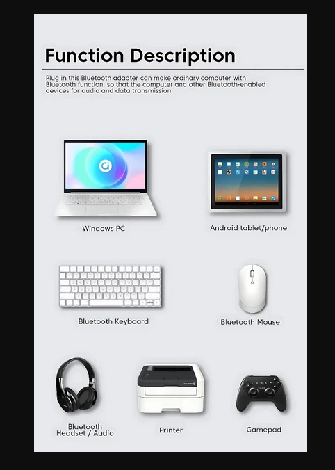 Bluetooth-адаптер Proove Swift USB Bluetooth 5.4 мініатюрний адаптер для ПК