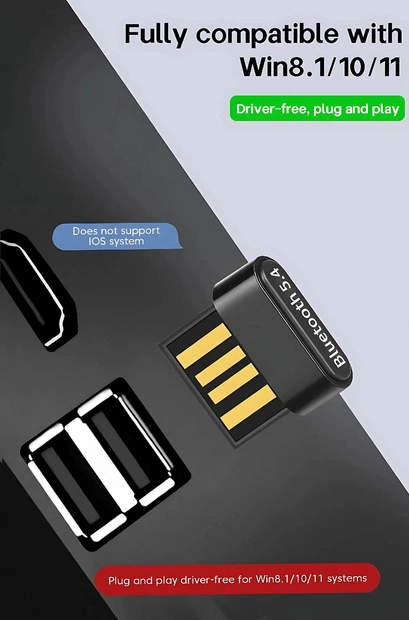 Bluetooth-адаптер Proove Swift USB Bluetooth 5.4 мініатюрний адаптер для ПК