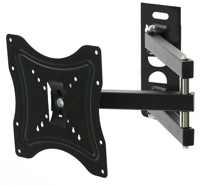 Кріплення для телевізора 14-55 дюймів HDL-117B-2 поворотне настінне до 50 кг
