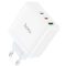 Зарядний пристрій Hoco N30 65W GaN 3 USB швидка зарядка для ноутбука та смартфона