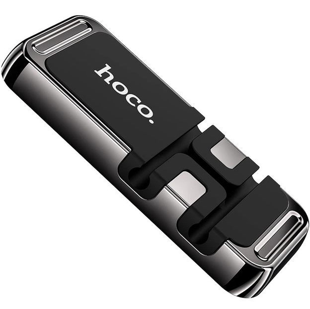 Магнітний тримач для телефону Hoco CA77 металевий універсальний на торпедо Чорний