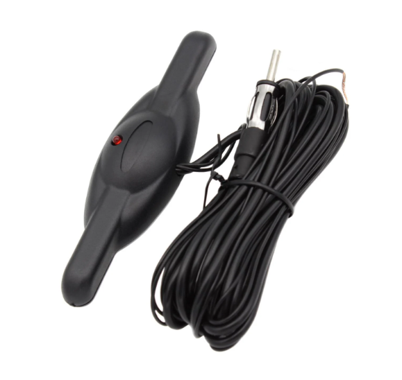 Автомобільна активна FM антена 003 внутрішня на скло для радіо