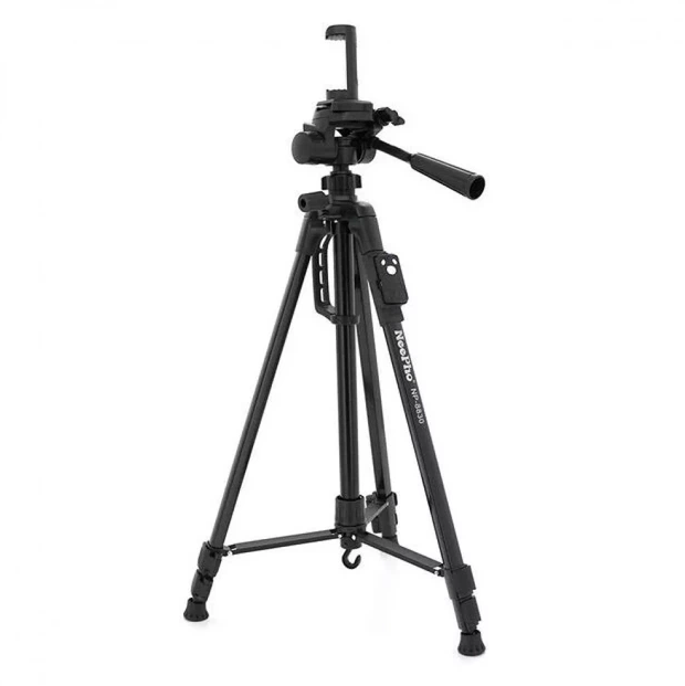 Штатив для фотоапарата та смартфона Weifeng WT-3520 висота 140 см трипод для зйомки