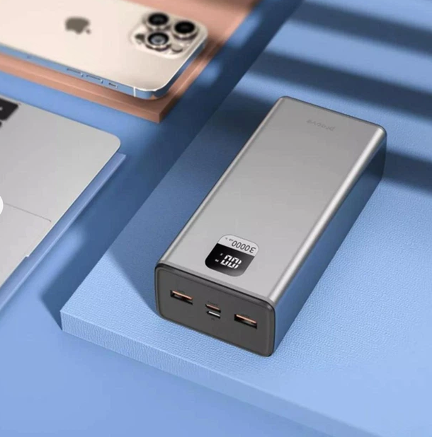 Повербанк 30000mAh Proove Guardian 22.5W металевий корпус швидка зарядка PD QC