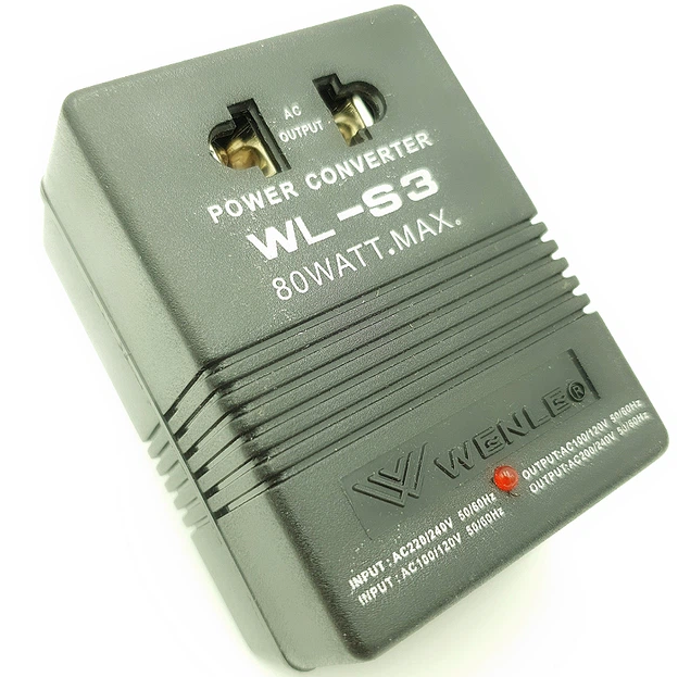 Перетворювач напруги 220В в 110В та 110В в 220В інвертор 80Вт UKC WL-S3