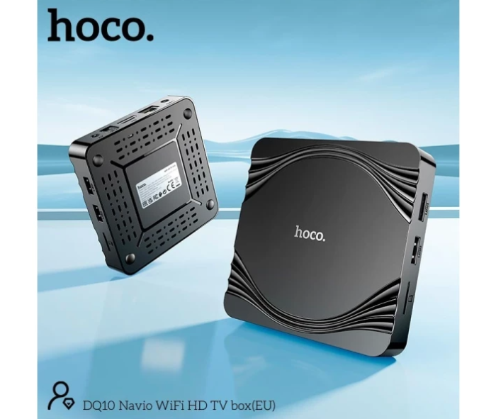 Smart TV приставка Android TV Box HOCO DQ10 Navio 4/32GB 4K 60FPS Wi-Fi 5G
