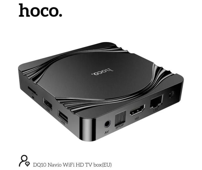 Smart TV приставка Android TV Box HOCO DQ10 Navio 4/32GB 4K 60FPS Wi-Fi 5G