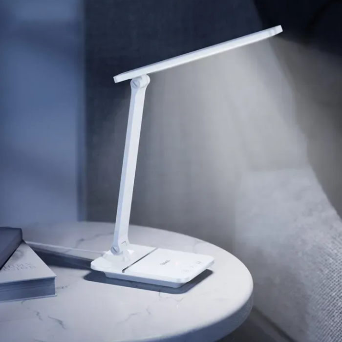 Настільна лампа LED Hoco HX11 Foldable Table Lamp сенсорна складна біла