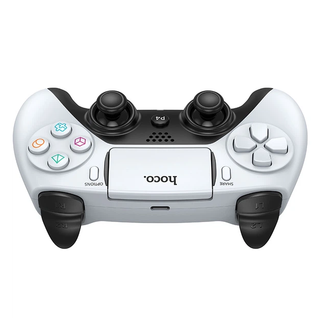 Безпровідний ігровий контролер джойстик для ПК, PS4, PS5 HOCO GA1 Білий